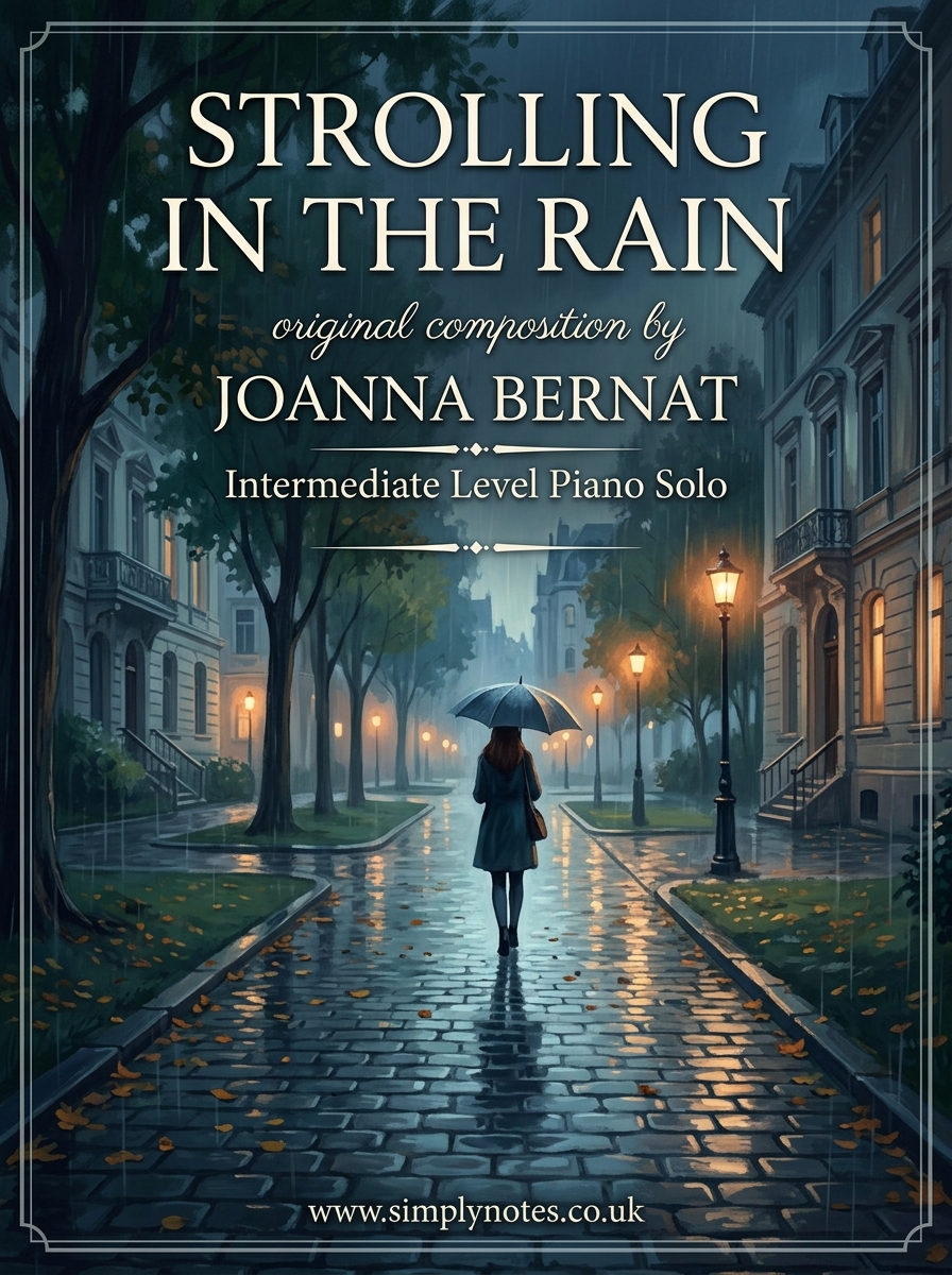 Strolling in the Rain — piano arrangement cover